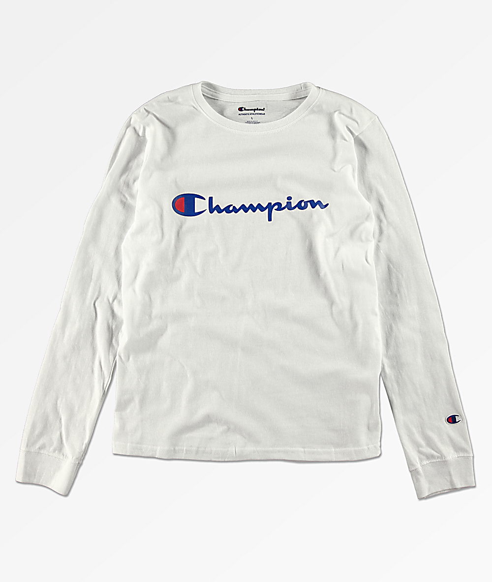 champion long sleeve boys