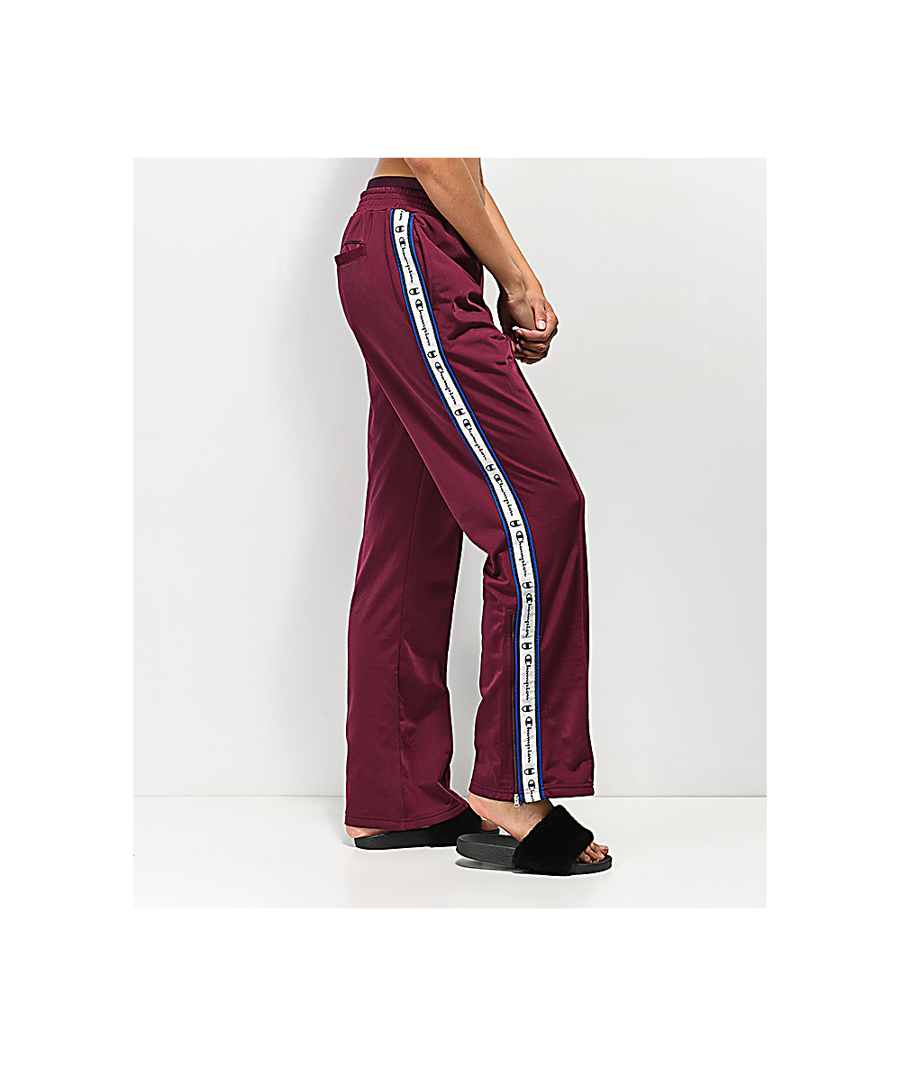 maroon champion pants