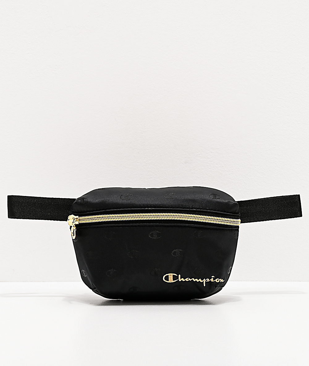 champion attribute 2.0 black fanny pack