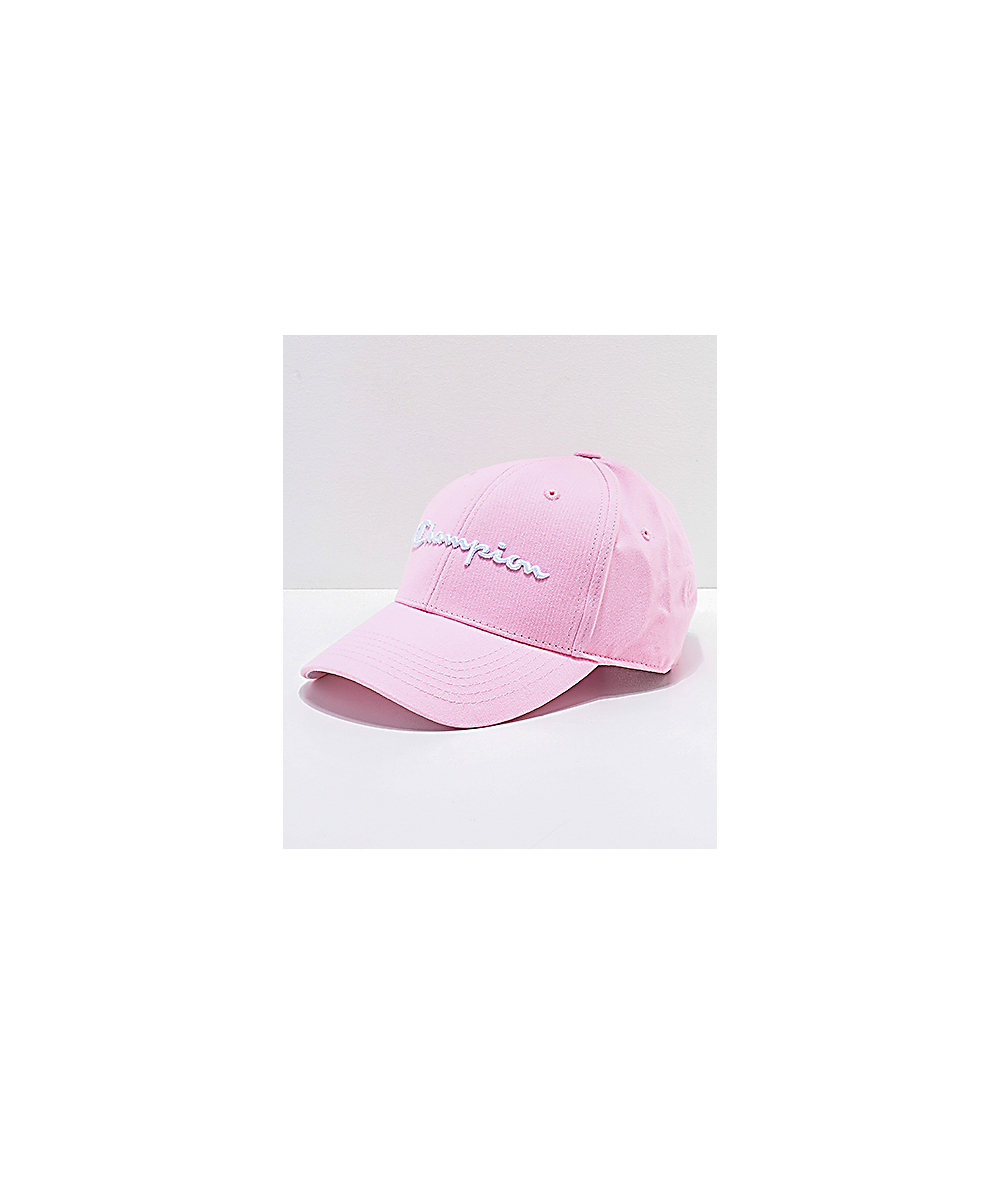 champion hat pink