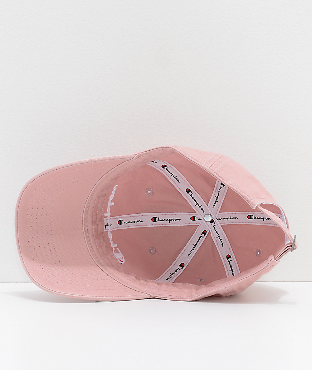 champion hat pink