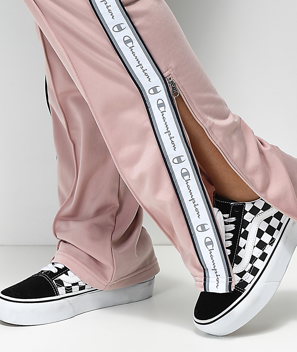 champion dream pink track pants