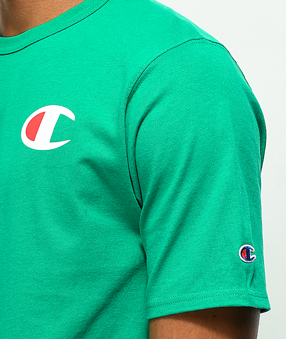 kelly green champion shirt