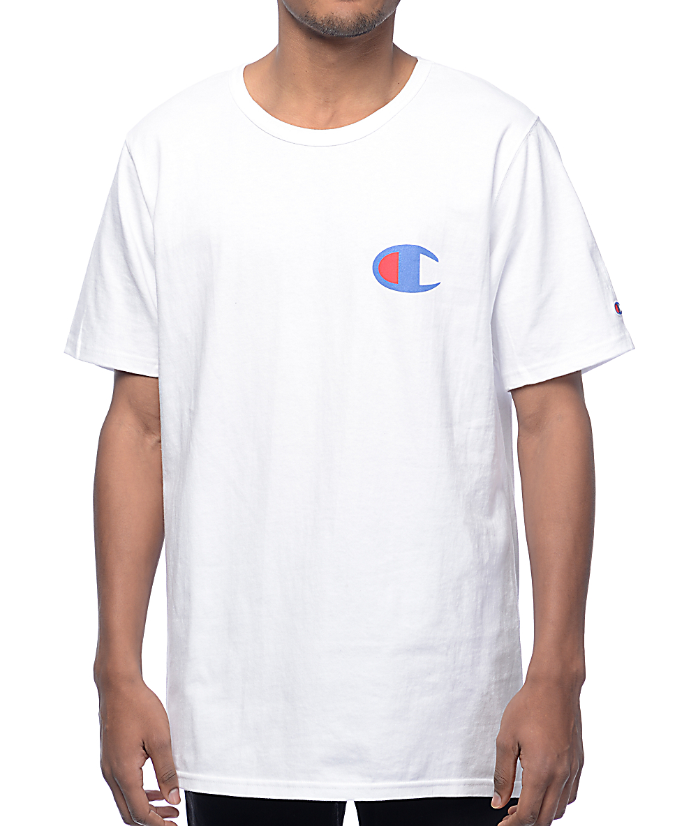 white champion heritage shirt