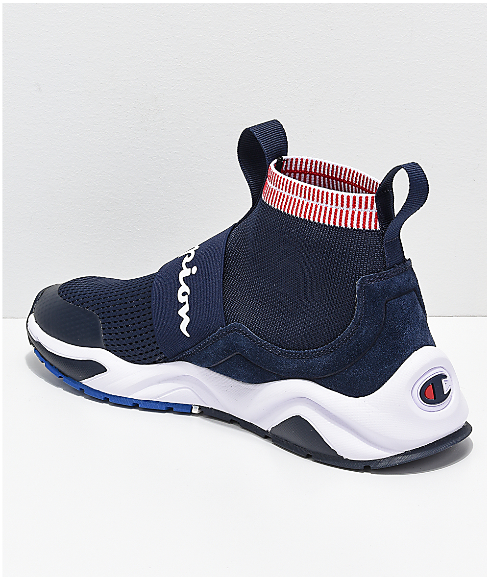 champion navy blue shoes