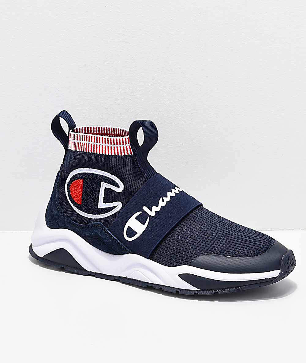 navy champion shoes