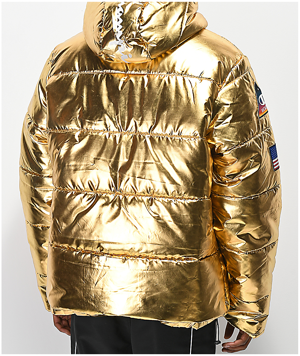 gold champion windbreaker