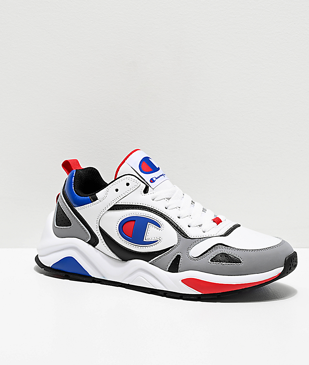 Red and blue champion shoes online