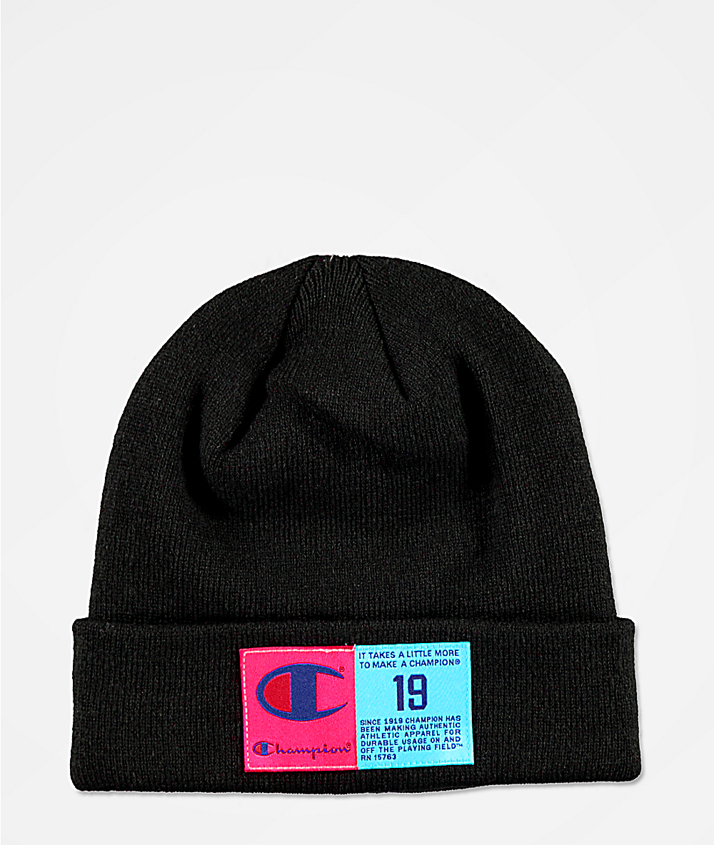 champion hat winter