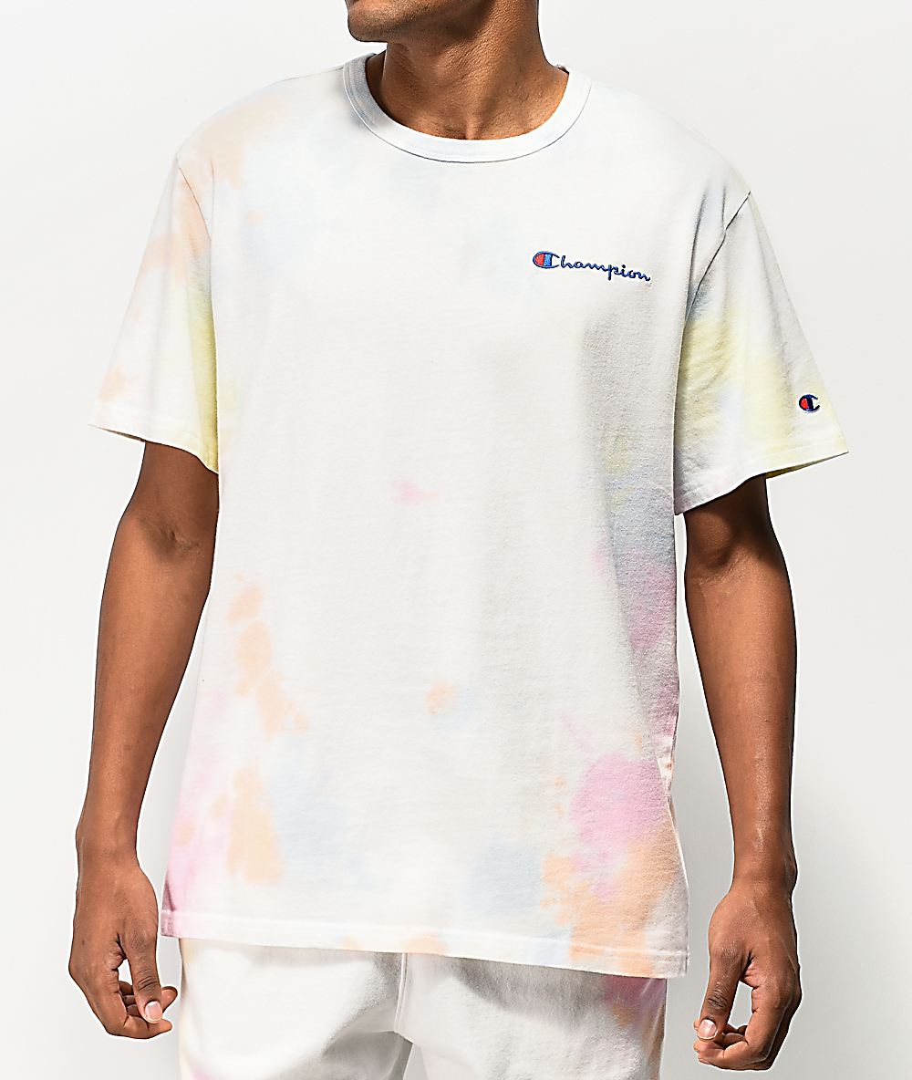 champion rainbow t shirt