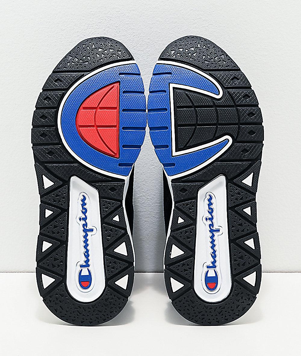 champion sock shoes black