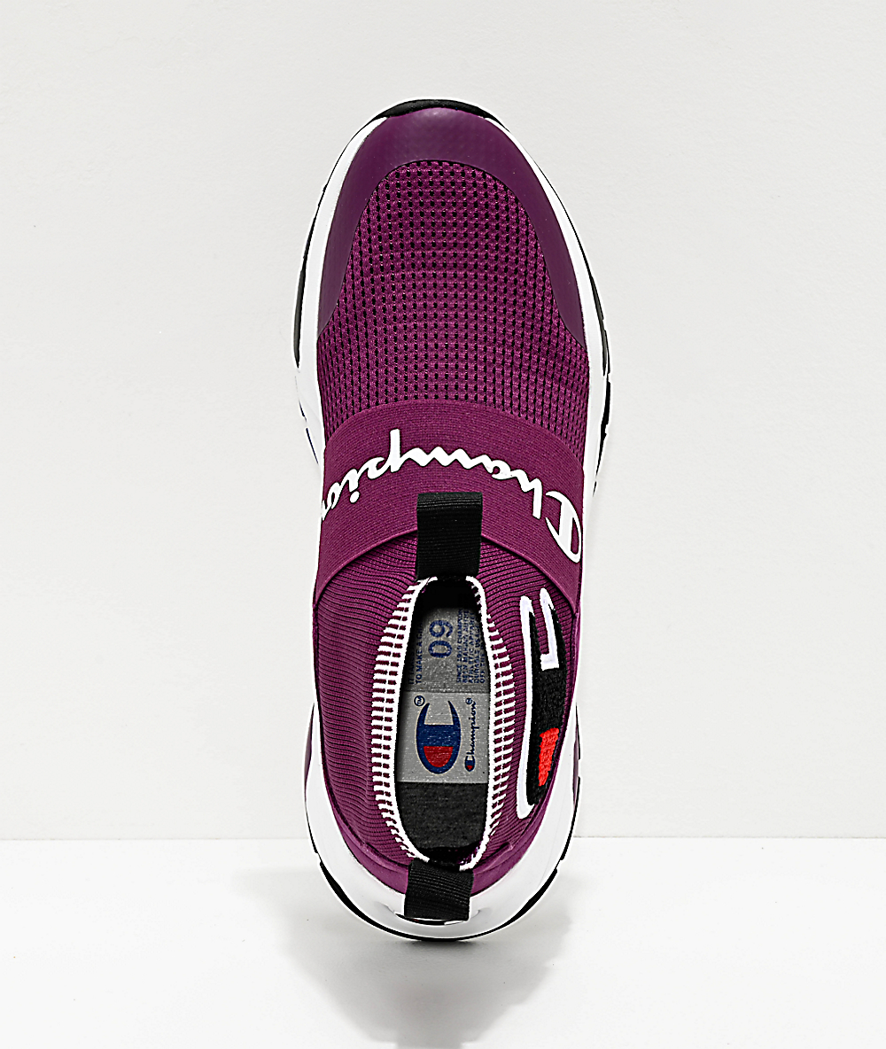 purple champion shoes