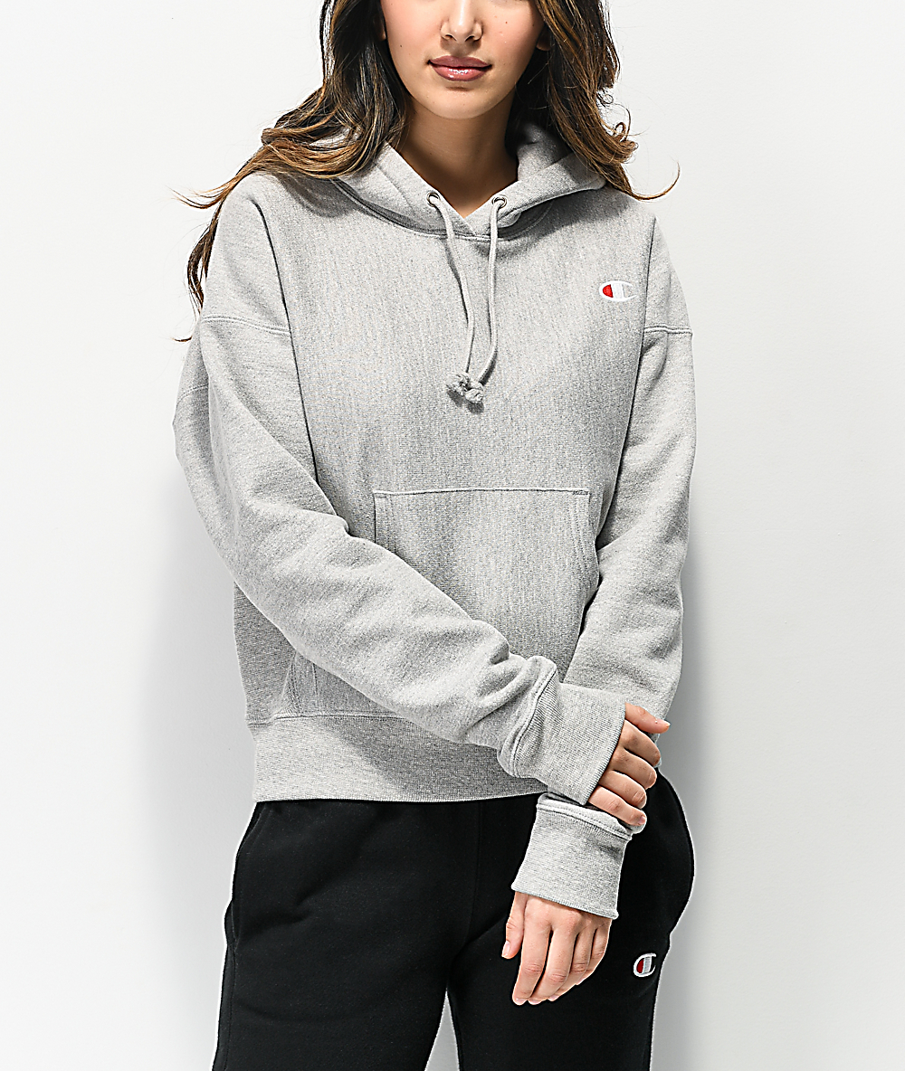 oxford hoodie grey