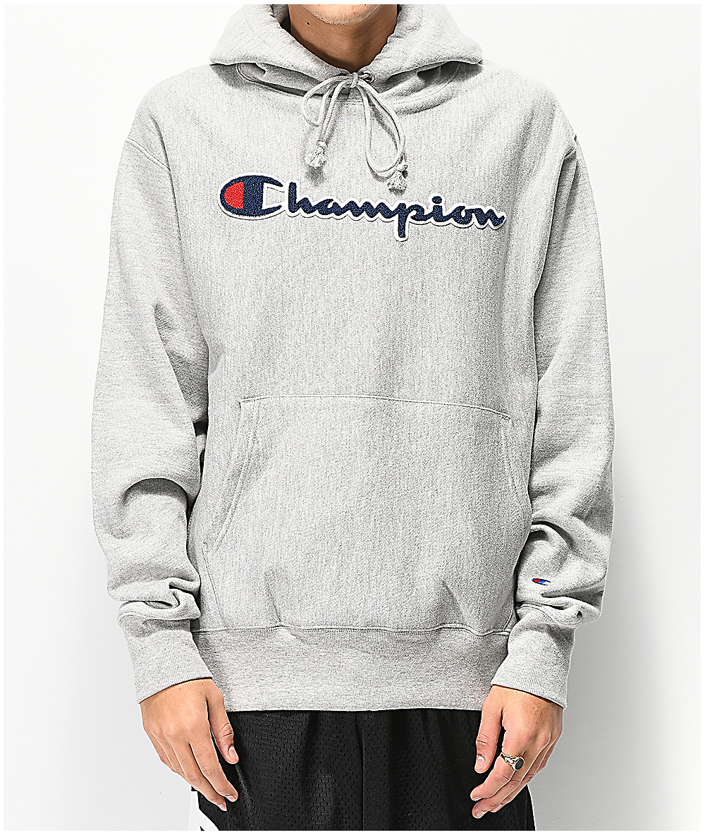 chenille champion hoodie