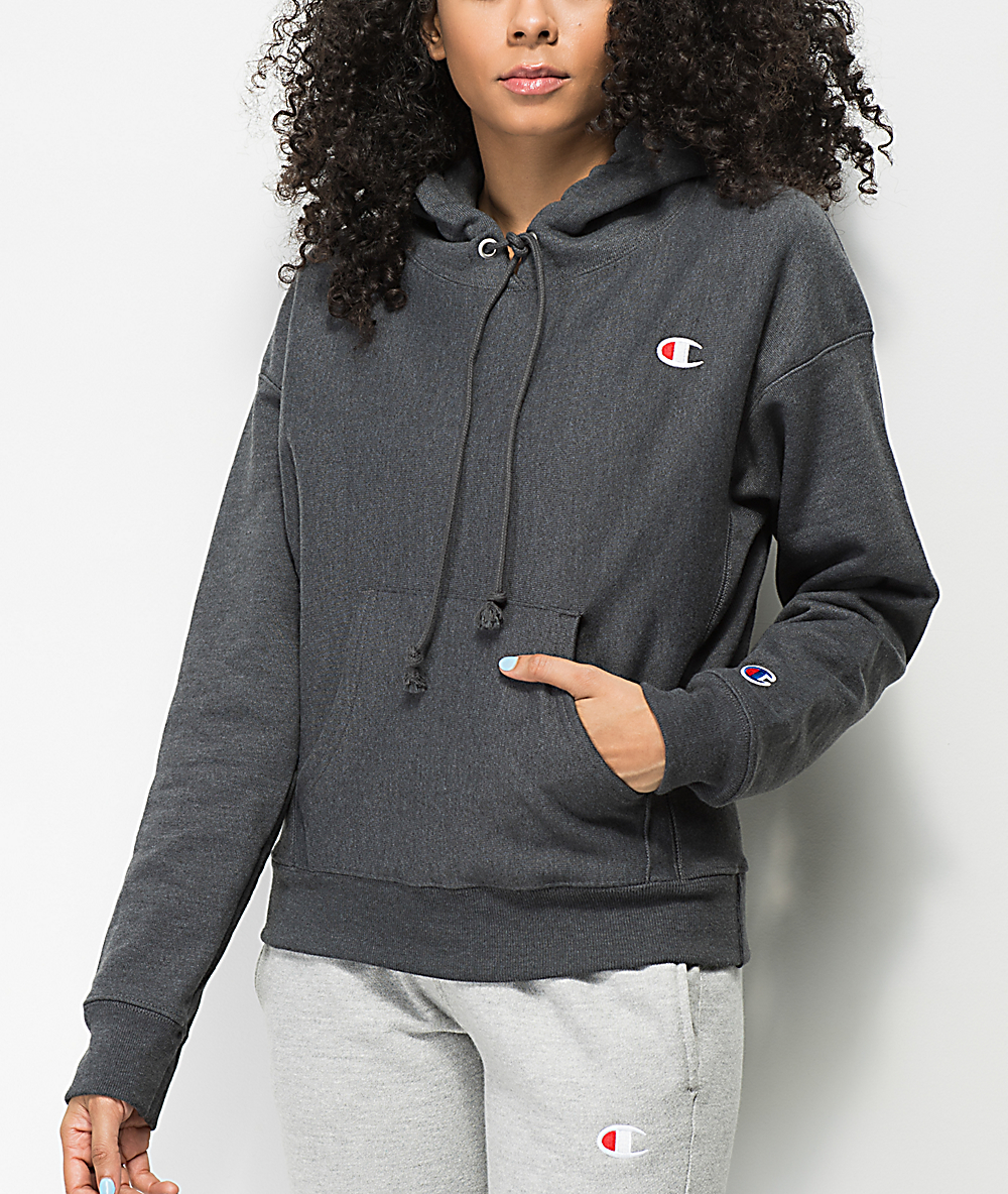 granite heather champion sweatshirt