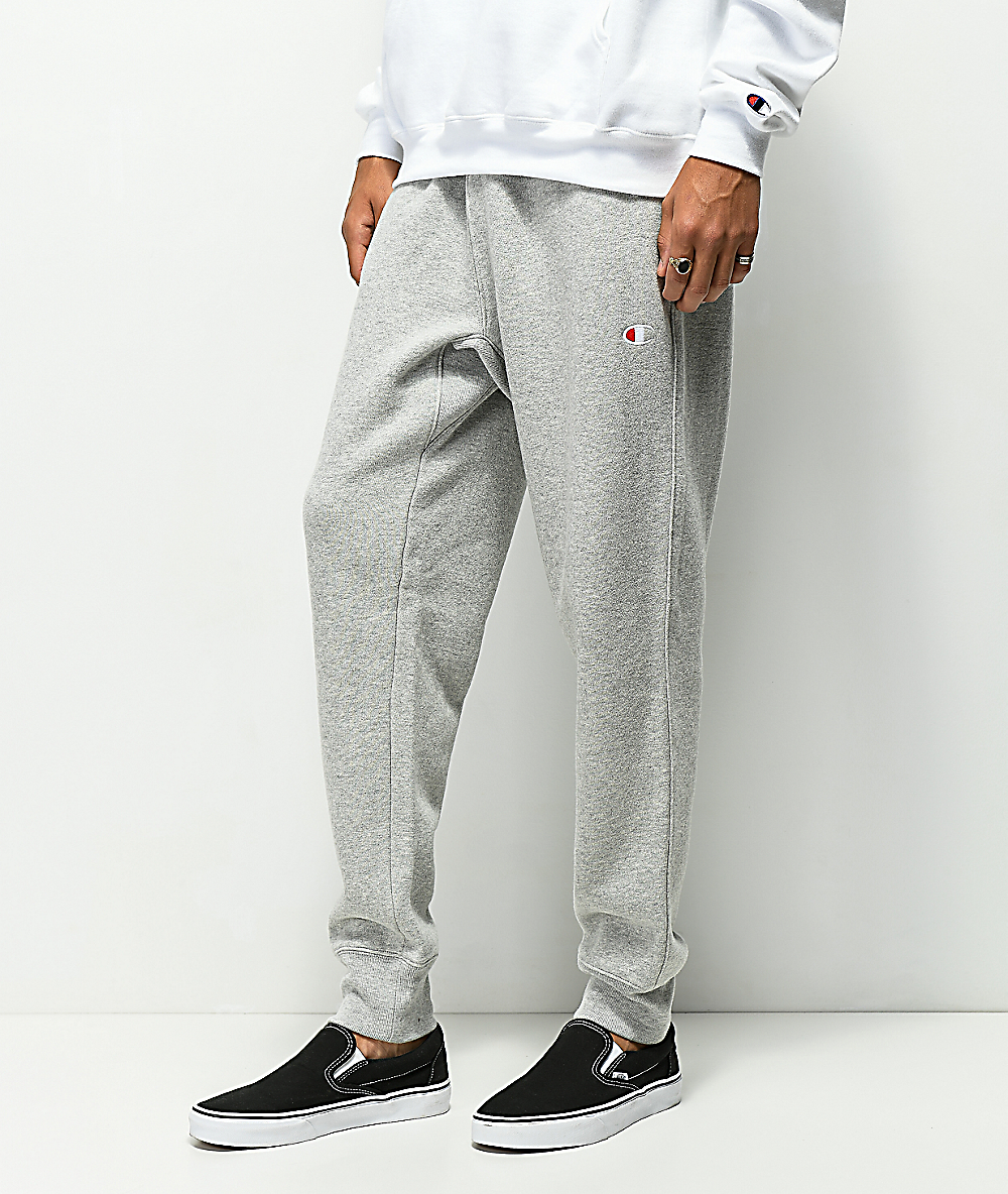 men's champion reverse weave small logo jogger pants