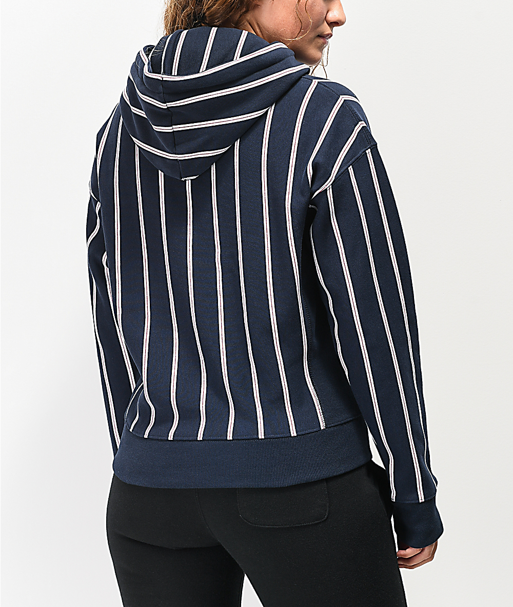 champion side stripe hoodie