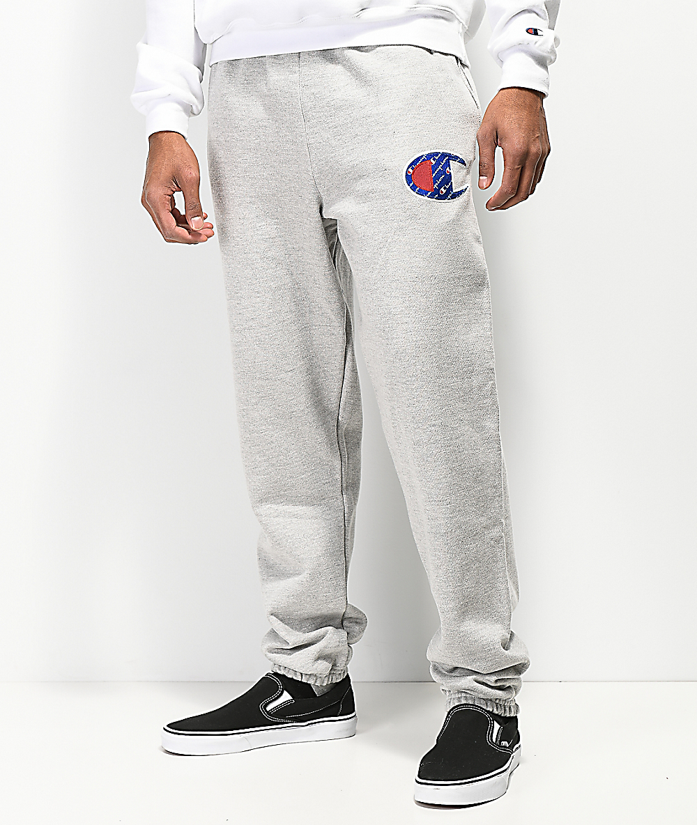 champion reverse weave sublimated c sweatpants