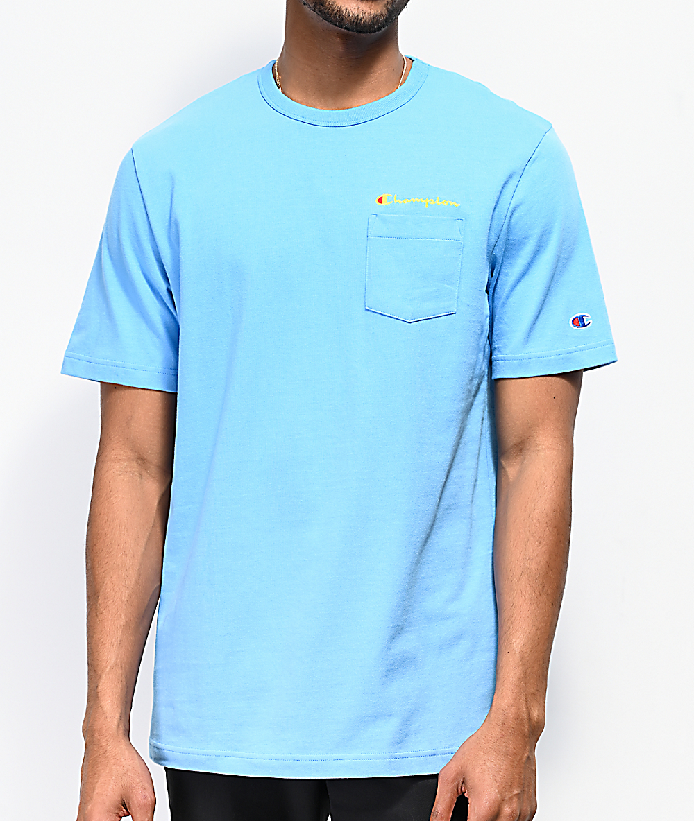 champion pocket tee shirts