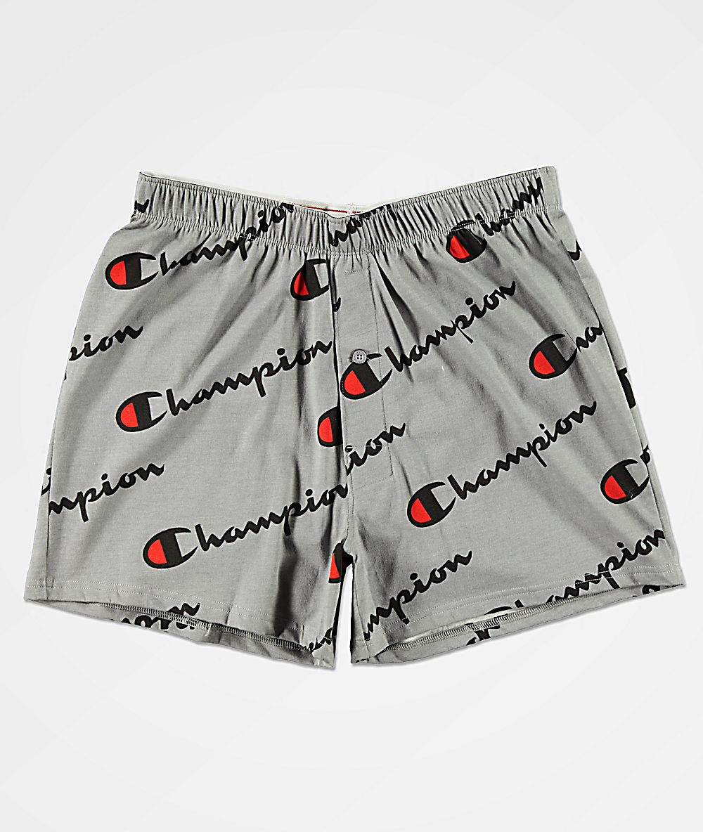 champion knit boxers