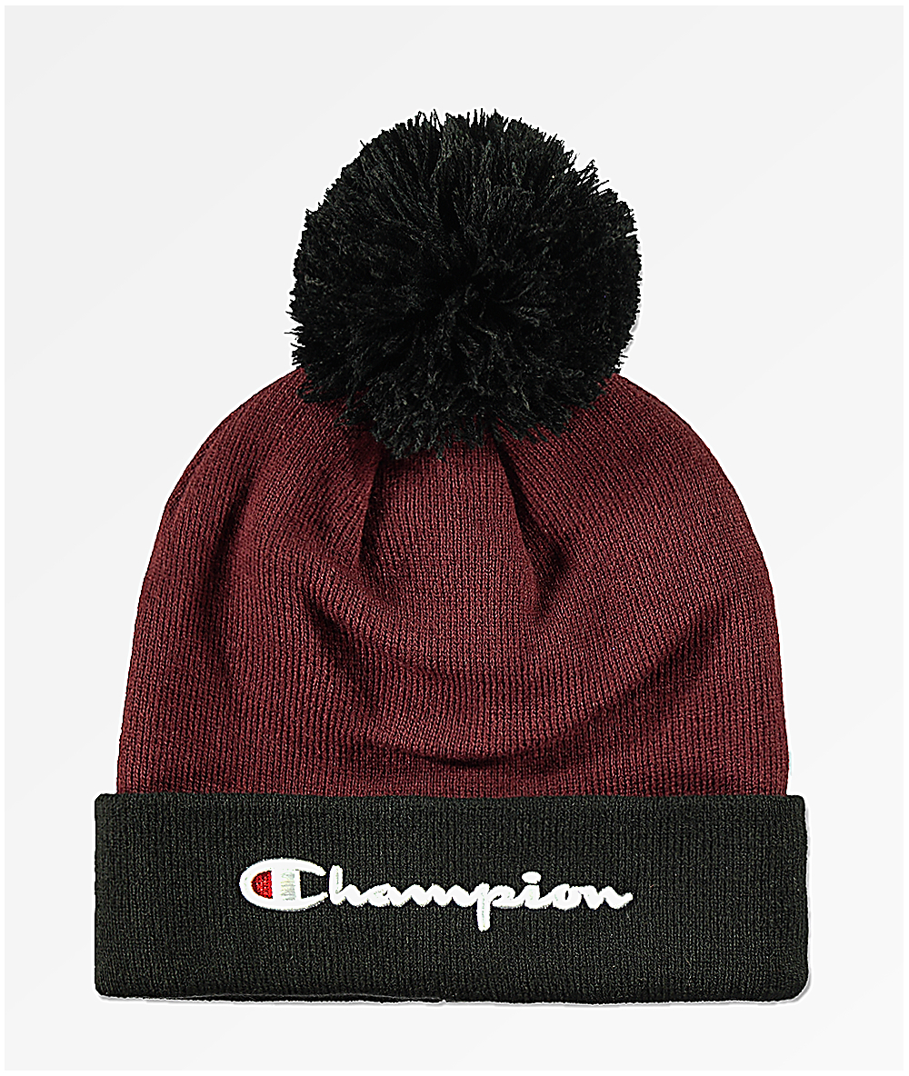 champion script knit pom