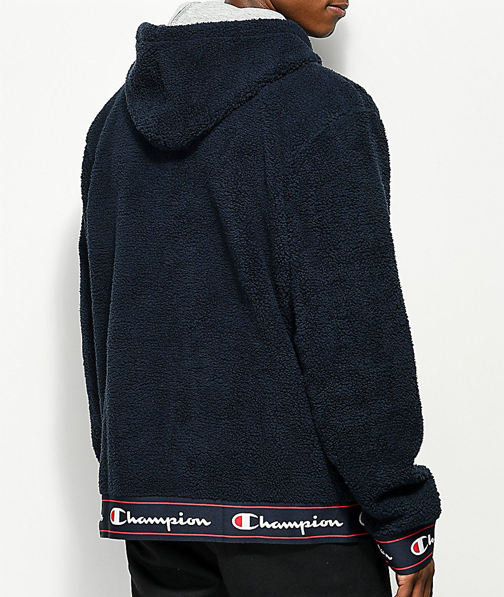 champion sherpa hoodie