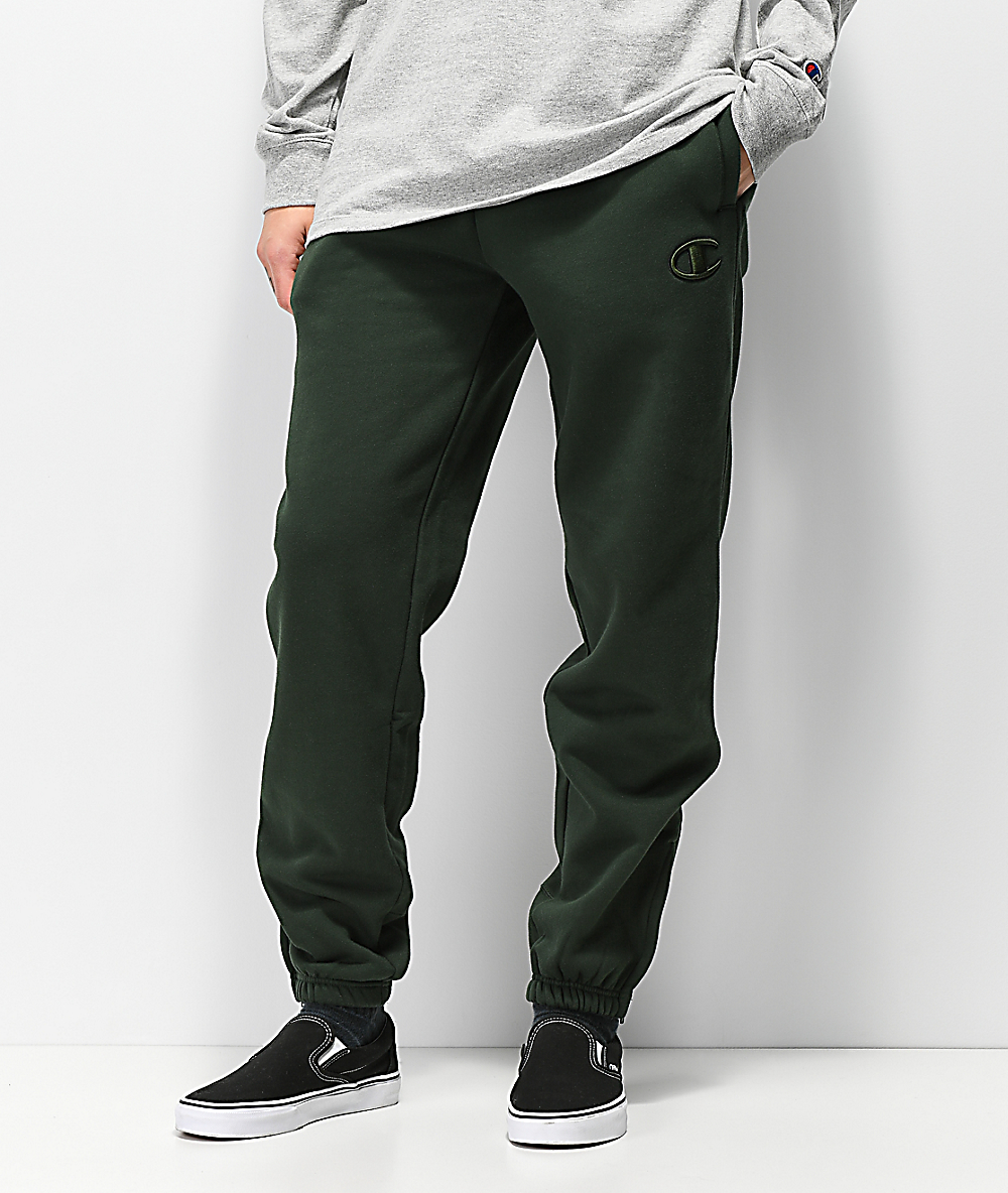 champion green pants