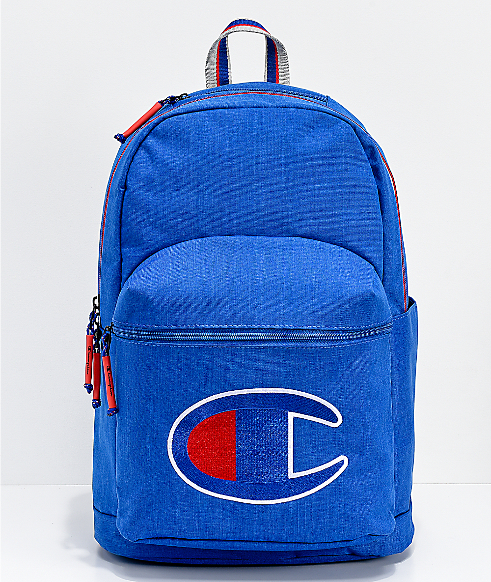 champion blue backpack