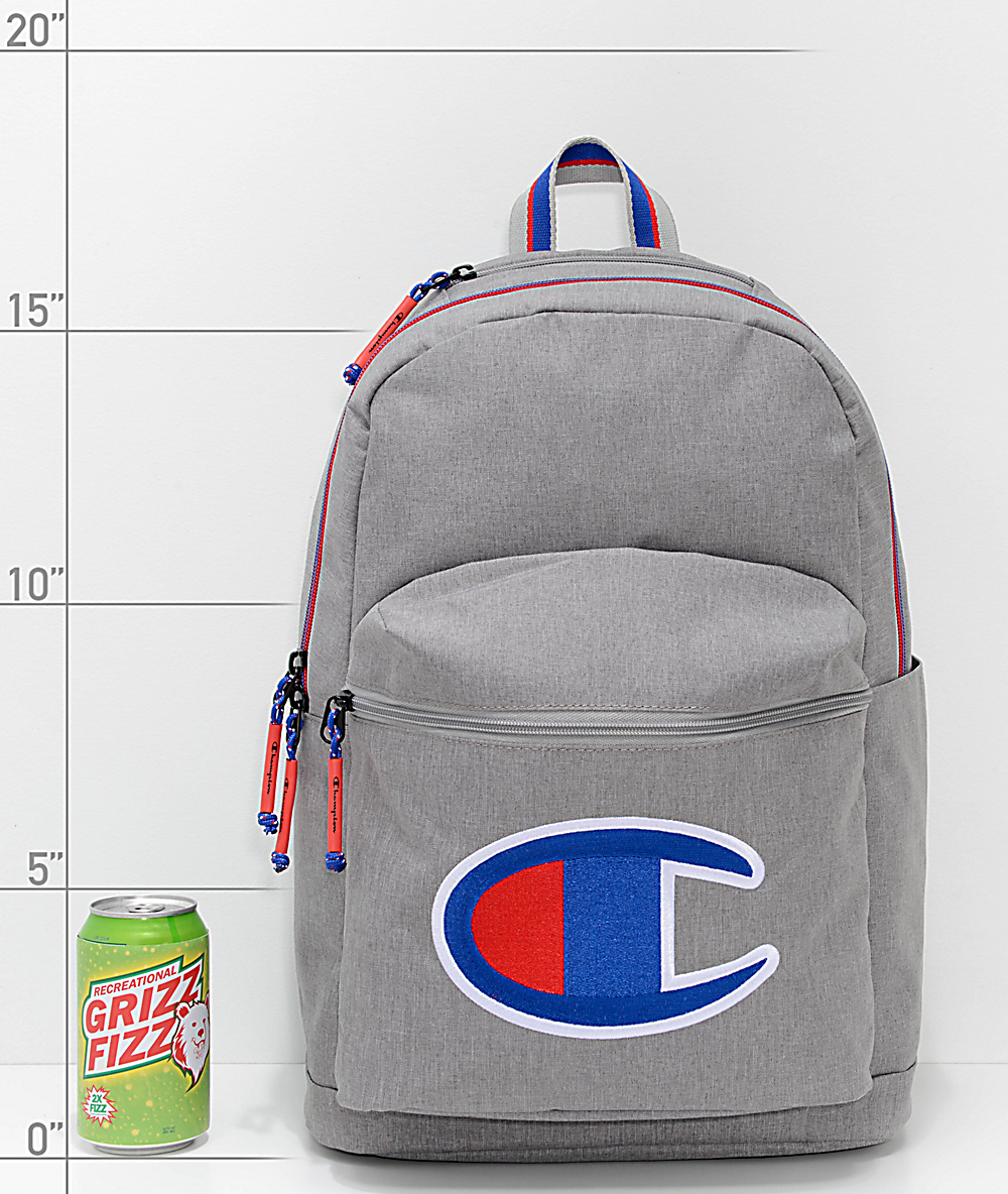 champion backpack grey