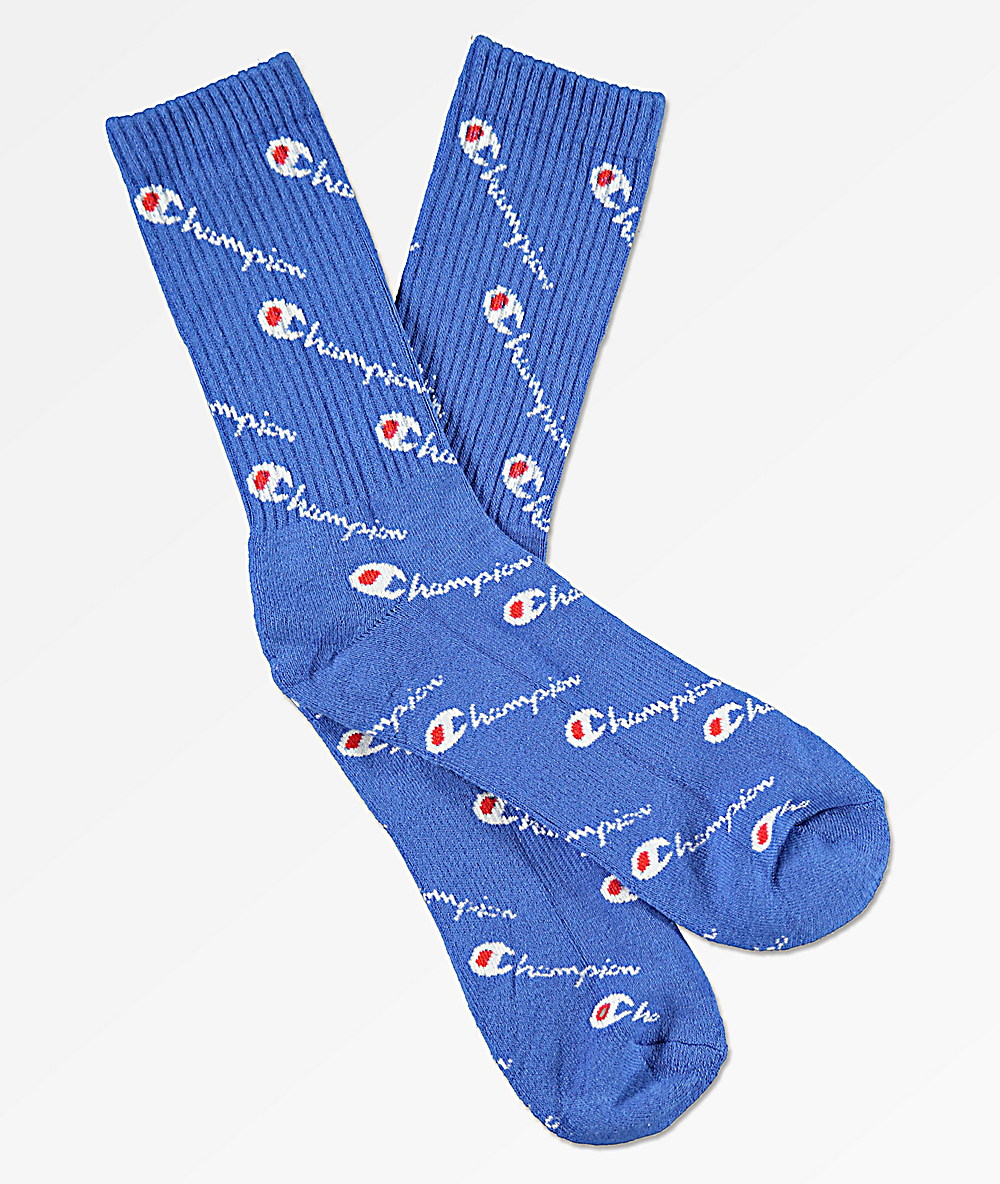 champion socks blue