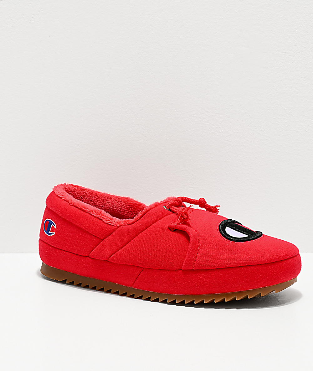 champion slippers blue