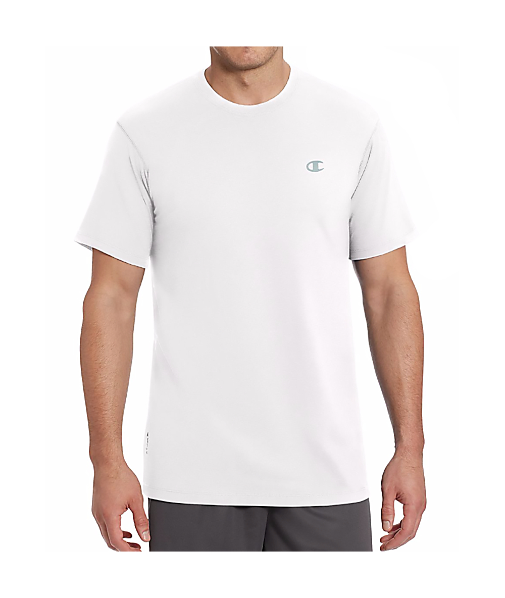 Champion Vapor Cotton White T-Shirt 