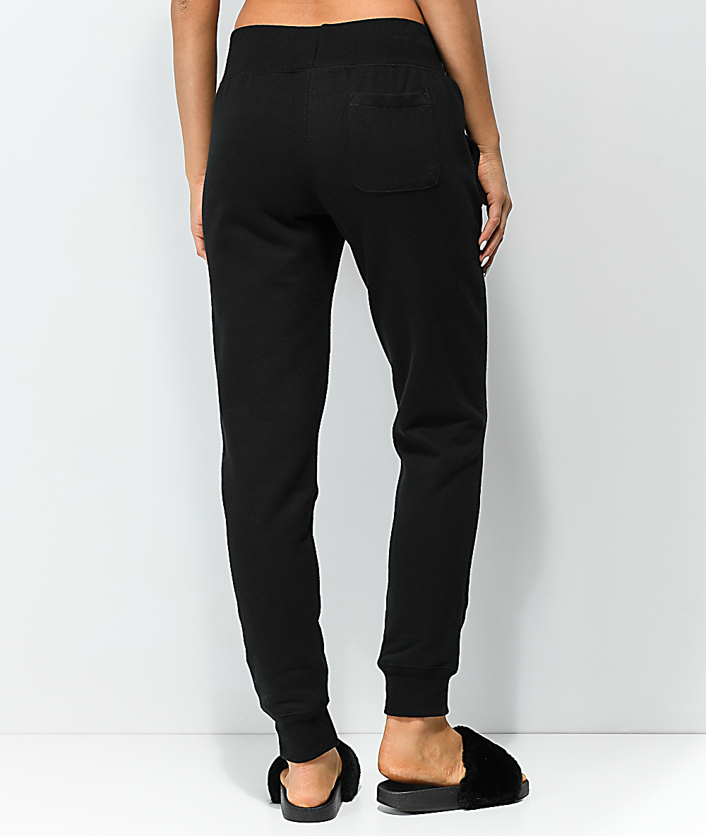 Champion joggers negros de tejido inverso Zumiez