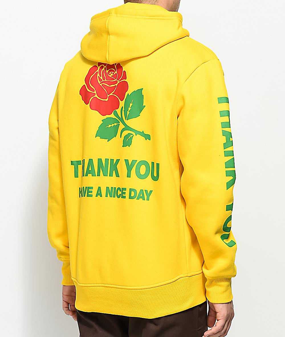 rose pullover hoodie