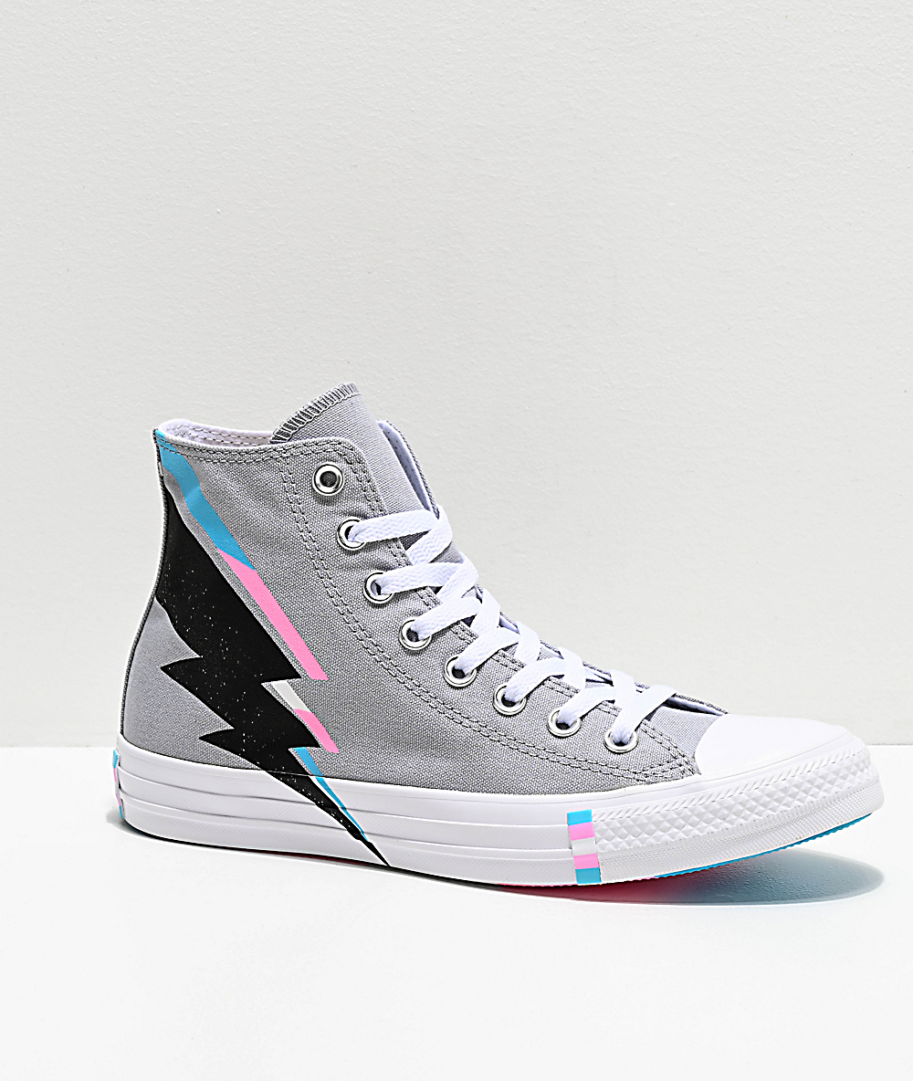white pink and blue converse