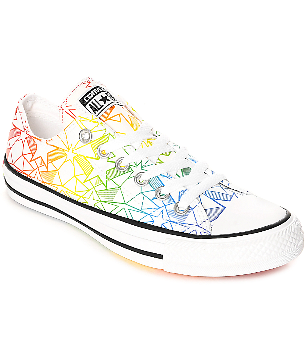 converse shoes multi color
