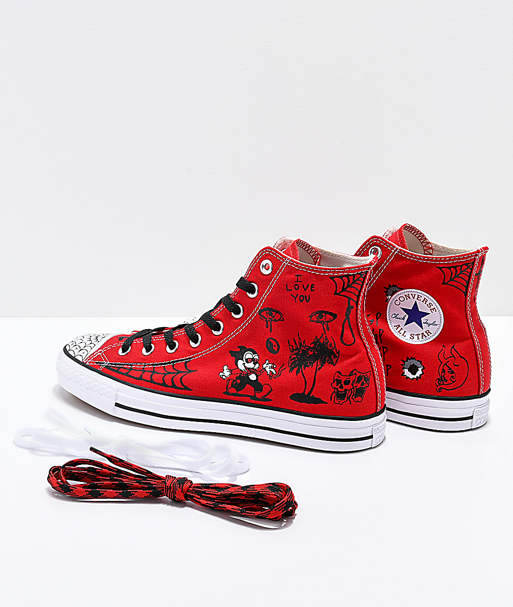 Converse sean pablo red hotsell