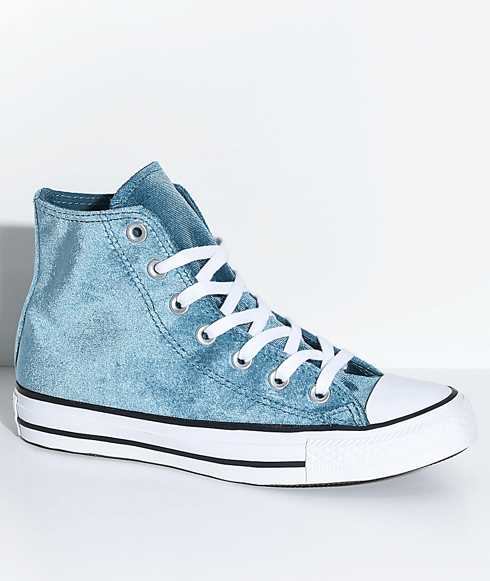 teal converse low tops