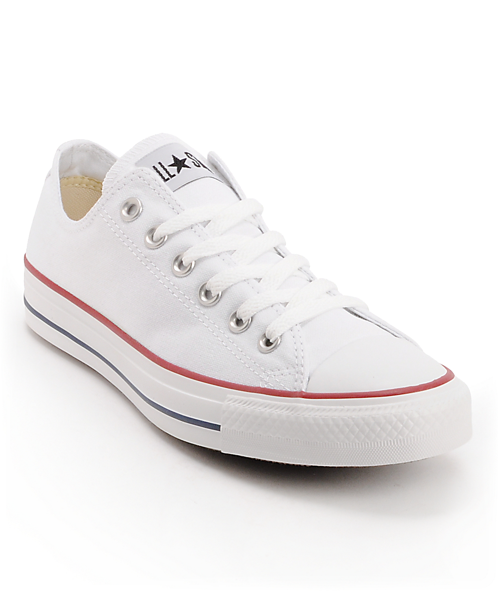 converse all star optical white leather