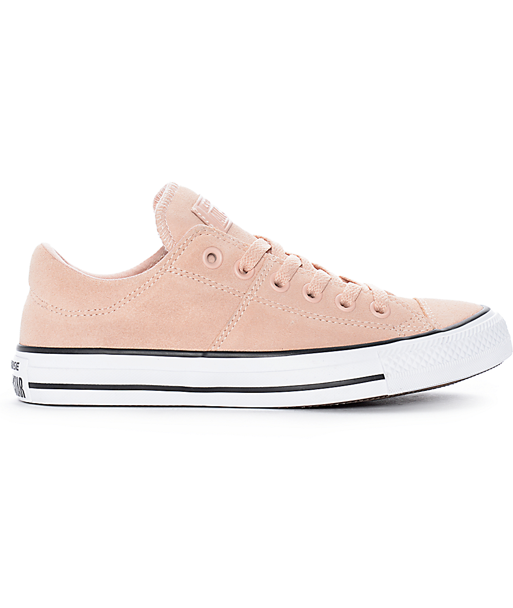 dusty rose converse