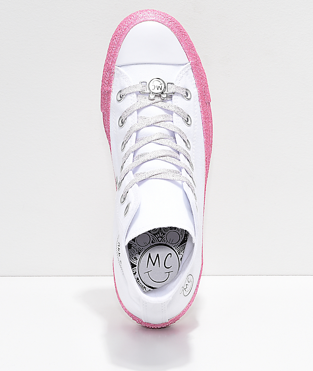 converse tennis rosa