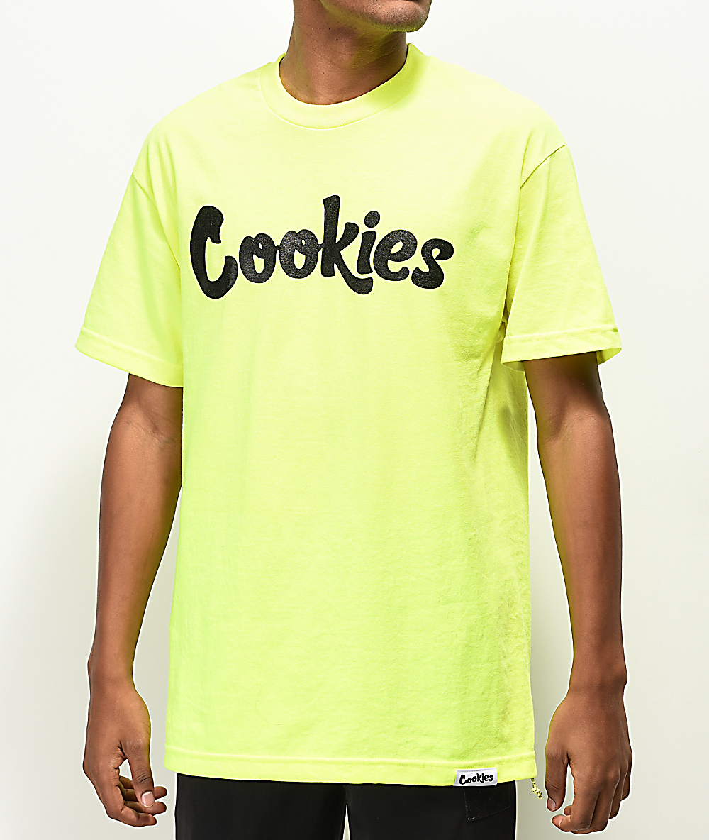 neon green shirt