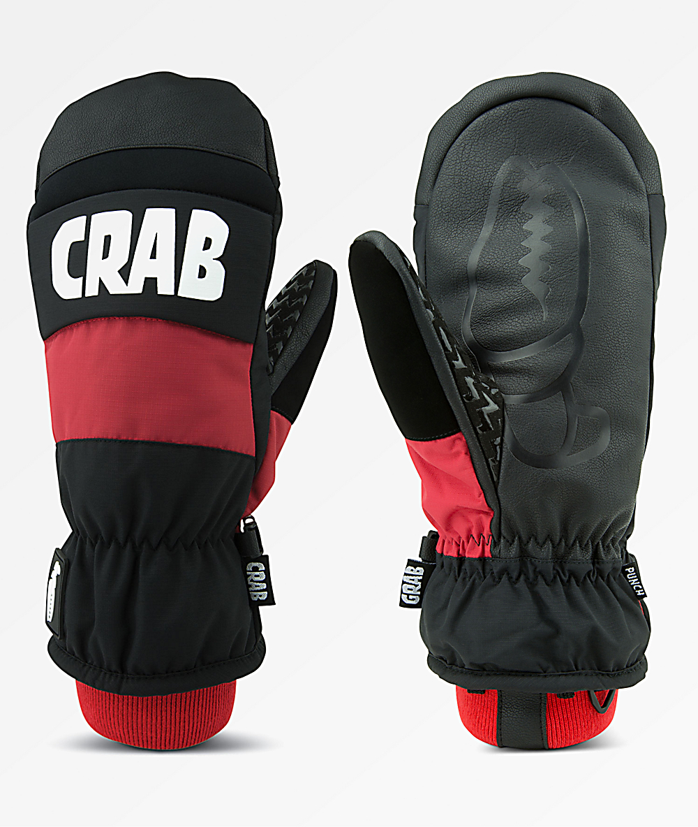 Brand New Mens 2020 Crab Grab Punch Mitten Black Gloves & Mittens ...