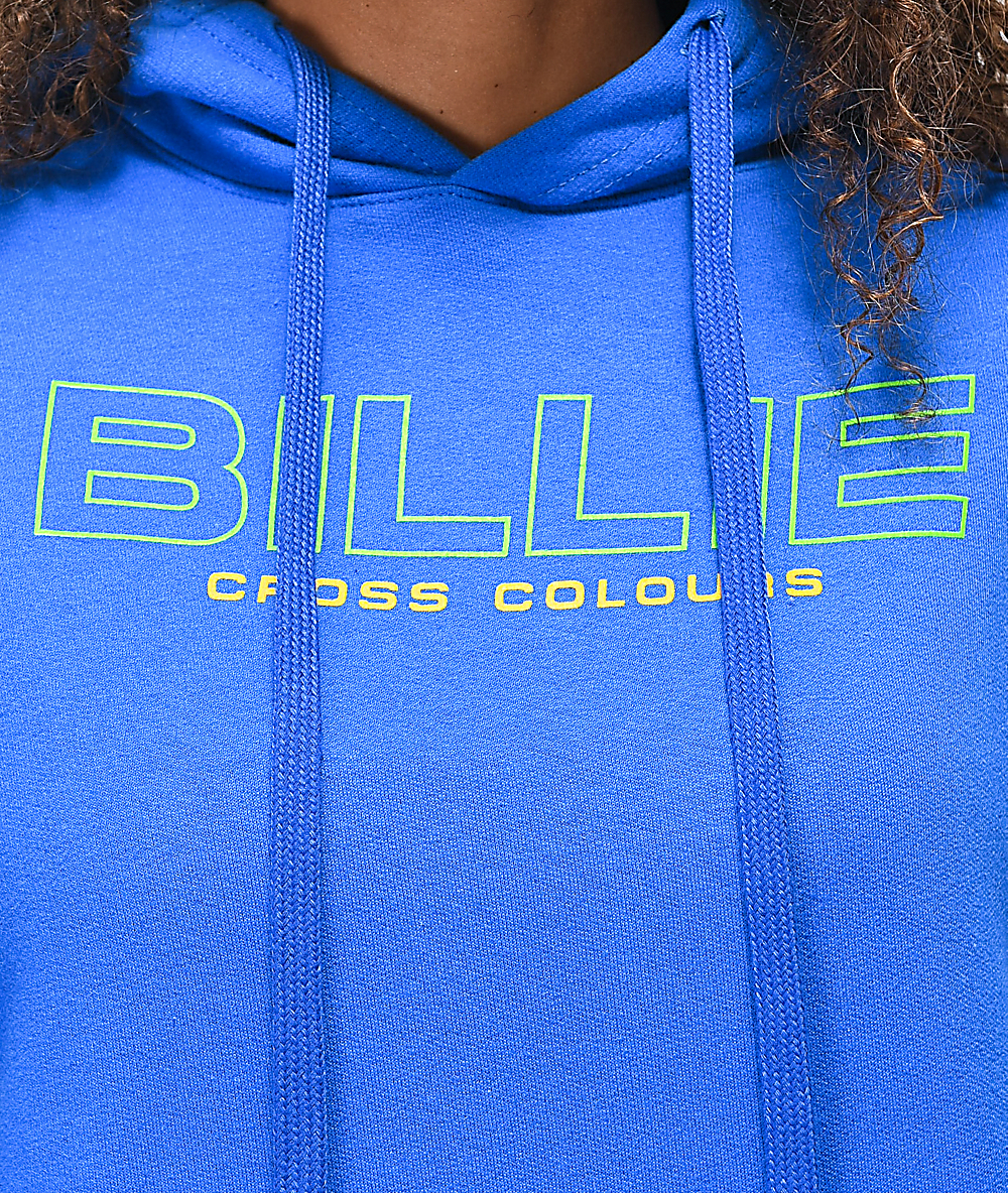 billie eilish blue hoodie