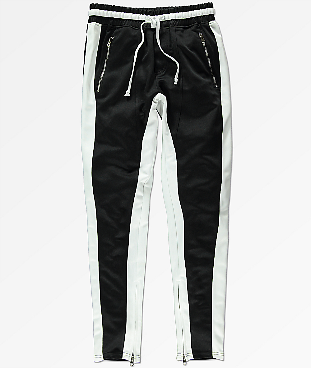 crysp denim track pants