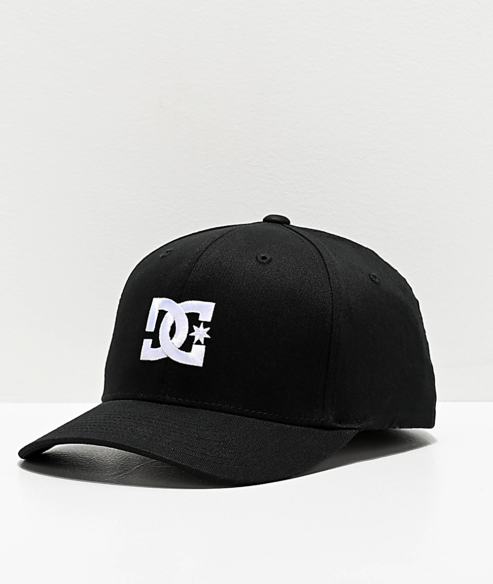 black dc hat