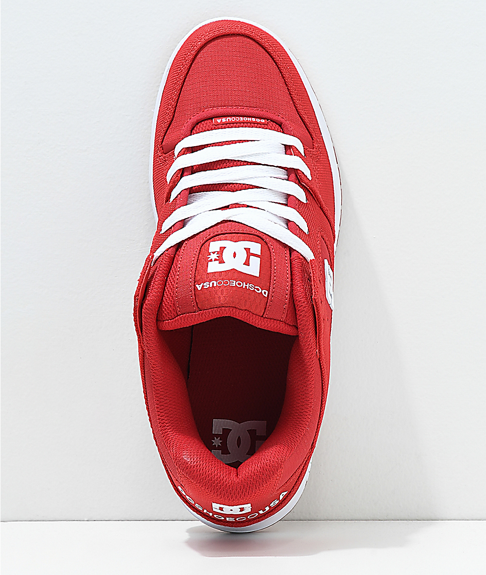 dc shoes manteca red