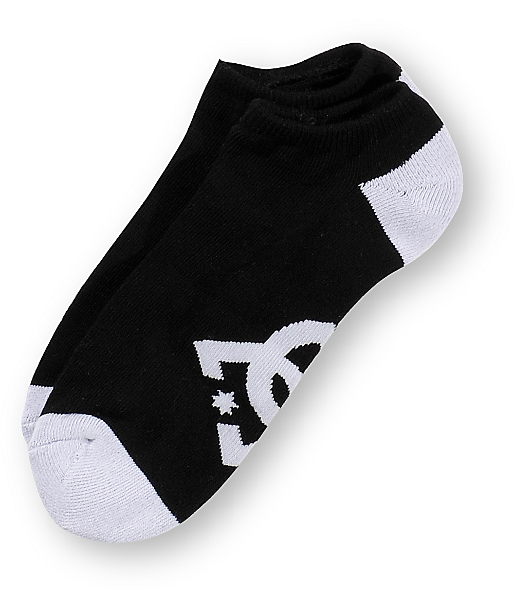 Dc Pickup Black White Ankle Socks Zumiez