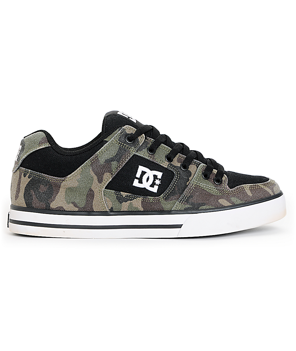 camouflage dc shoes