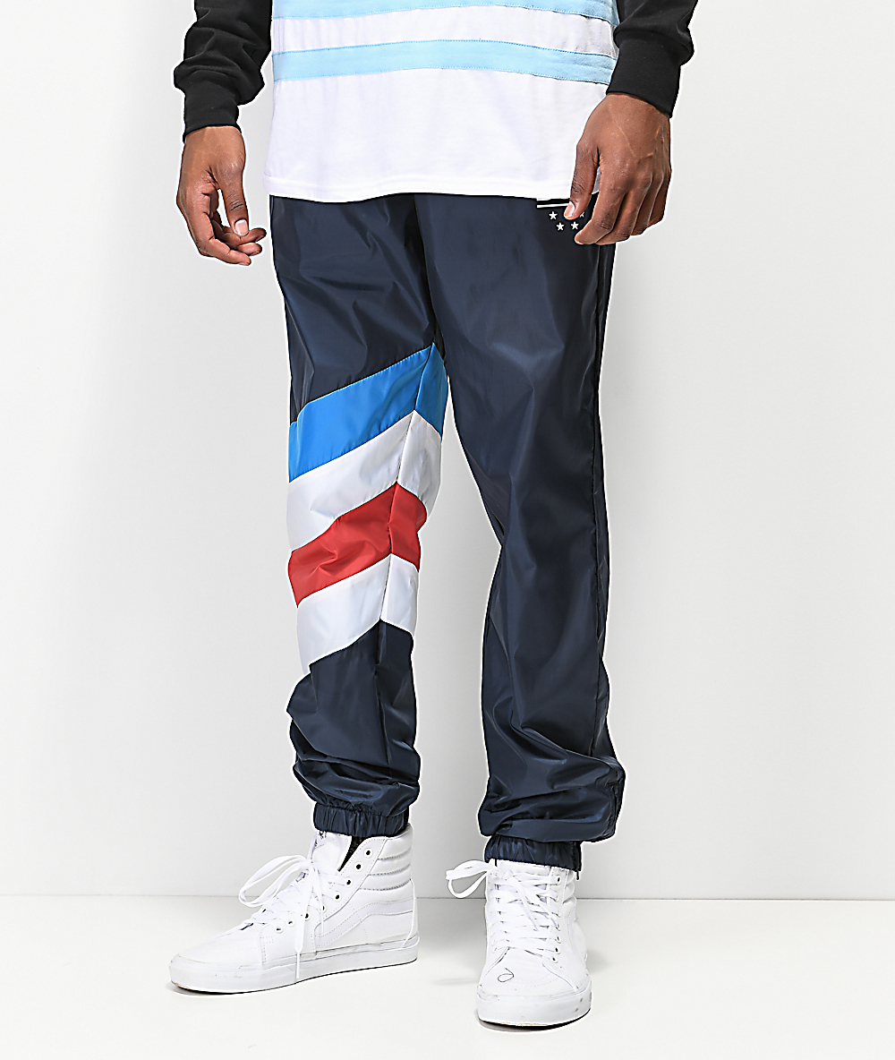 water resistant track pants